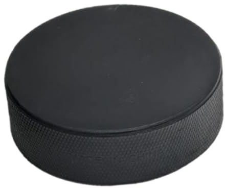 DimyFew Eishockey Puck, Schwarz, Tragbar, für Jungen Und Mädchen, Übungs Eishockeyball, Robustes Zubehör