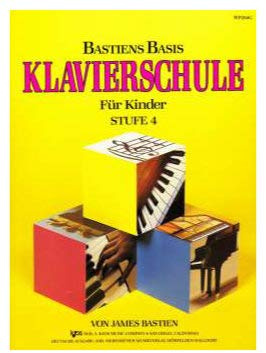 Kjos Music Company Bastiens Basis Klavierschule für Kinder Stufe 4