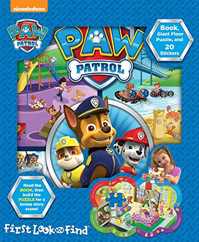 Paw Patrol: Book and Giant Puzzle Gift Set