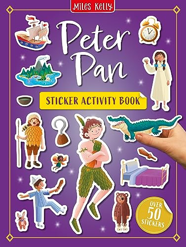 Peter Pan Sticker Activity Book: A Fun Activity Collection for Kids Aged 5 and Up