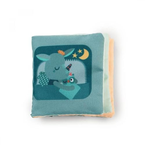 LILLIPUTIENS - Livre d’Apprentissage de la propreté pour bébé - Joe Le Dragon Magicien - Livre interactif en Tissu avec Peluche Incluse - Eveil et motricité Fine - Dès 18 Mois​ - 83024