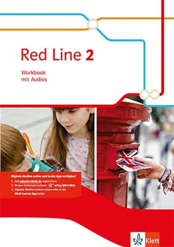 Red Line, Teil 2 = Kl. 6. / Workbook, Broschüre: Workbook mit Audios Klasse 6 (Red Line. Ausgabe ab 2014)