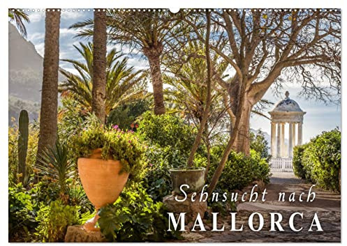 Sehnsucht nach Mallorca (Wandkalender 2025 DIN A2 quer), CALVENDO Monatskalender: Entdecken Sie die wunderschöne Balearen-Insel neu (CALVENDO Orte)