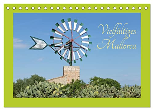 Vielfältiges Mallorca (Tischkalender 2026 DIN A5 quer), CALVENDO Monatskalender: Mallorca, Lieblingsinsel der Deutschen. (CALVENDO Orte)