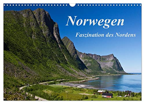 Norwegen - Faszination des Nordens (Wandkalender 2026 DIN A3 quer), CALVENDO Monatskalender: Eine Reise nördlich des Polarkreises (CALVENDO Orte)
