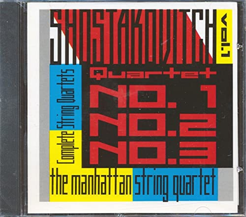 Shostakovich: String Quartets 1, 2, & 3