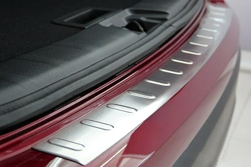 Ladekantenschutz Edelstahl MATT kompatibel für NISSAN QASHQAI II, J11, 2013-2016 | mit Abkantung | premium Qualität von RECAMBO