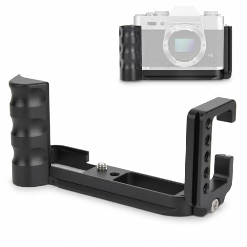 Topiky Metall-Schnellwechselplatte L-Platte Halterung Kamera Handgriff Halter für Fuji XT10 XT20 XT30 spiegellose Kamera, 39 mm als Standardschnittstelle