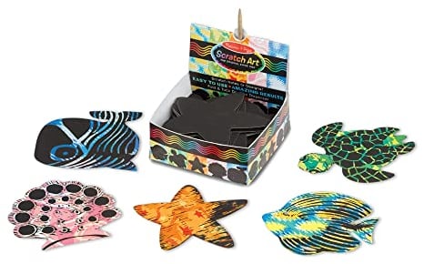 Melissa & Doug | Scratch Art Mini Notizen mit Meeresthemen