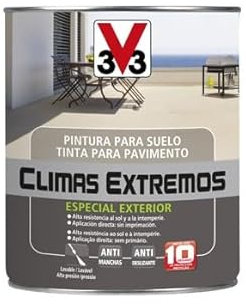 V33 PINTURA SUELOS CLIMAS EXTREMOS SATINADO GRIS OSCURO 2,5L