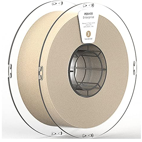 3d Printer Filament, PEEK K10 Polyether Ether Ketone Material, 1.75mm or 2.85mm Filament, Corrosion-resistant High-temperature Resistant-Natural color 0.25kg_1.75mm