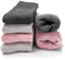 Occulto Damen Warme Thermosocken 6er Pack (Modell: Smilla) Pink Grau 39-42