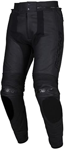 Modeka Minos Motorrad Lederhose, schwarz, 50