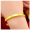Mode Luxus 14 Karat Gold Armreifen, Mode Damen Gold Hochzeit Schmuck Armband, Damen Gelb 14 Karat Gold Trendy Charms Mädchen Schmuck
