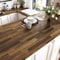 Yullpaper Wood Effect Vinyl Self Adhesive Wallpaper Kitchen Worktop Covering Vinyl Wrap for Furniture Counter Brown Wood Panel Wallpaper for Living Room Wood Effect Sticky Back Plastic 60cm X 300cm
