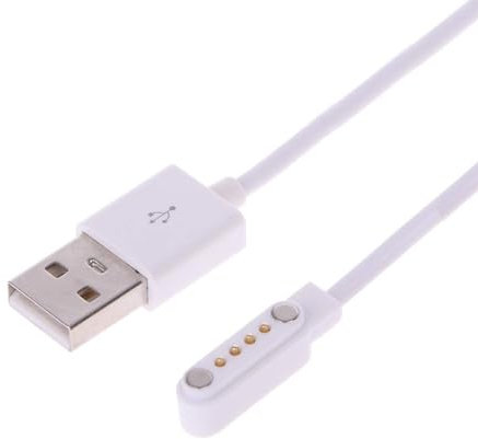Universal Smart Watch Charger USB Power 4 Pin Spacing Magnetic Charging Cables for Smart Watch