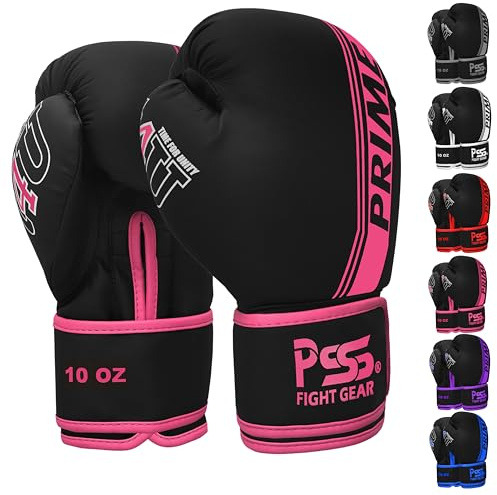 PSS T4U Boxhandschuhe Kinder Teenager 3 bis 14 Jahre 4oz 6oz 8oz 10oz Jungen Mädchen Blau Rot Weiß Grau Rosa Violett Muay Thai Kickboxen Englisches Boxen Größe 4 5 6 7 8 9 10 11 12 13 14 Jahre