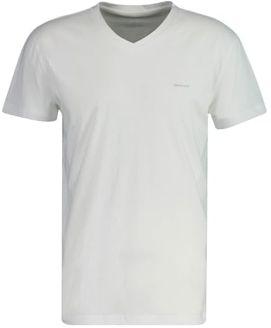 GANT Men's V-Neck T-Shirt 2-Pack Underwear (Pack of 2)