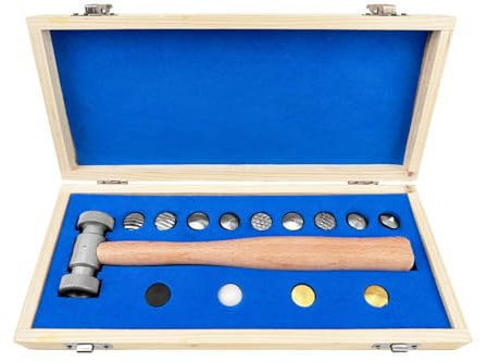 PAULIMOT Hammer-Set mit 13 auswechselbaren Einsätzen
