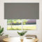 vidaXL Estor Enrollable Opaco Gris 145x150 cm Tela Ancho 141,6 cm