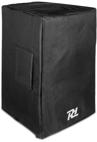 PD SCP15 Speaker Cover and Speaker Bag for PDY215 PA Speakers - Protective, Water-Resistant Nylon for 15-Inch Active and Passive Models with Mesh Front, Rear Access, and Handle Openings