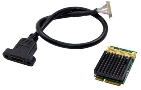 Kcvzitrds SM750 MiniPCIe zu -Kompatibel, 16 MB + 64 MB DDR 1920 X 1440, Eingebettete Grafikanwendung, Multimedia, 2D-Grafikkarte, Langlebig, Einfache Installation