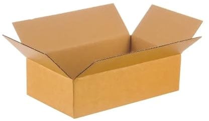 Faltkarton 300x200x100 mm | 1-wellig B-Welle Versandkarton Klein für DHL Päckchen S | DPD S | GLS S | Hermes S Paket | Verpackungskarton Kartons E-Commerce, small business Paket Karton (20 Stück)