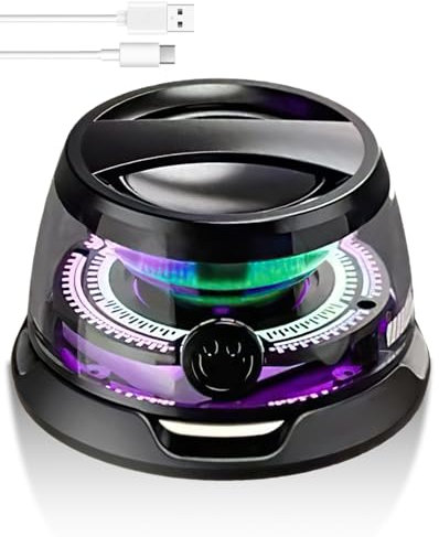 TIANXUAN G200 Magnetic Bluetooth Speaker Mini Small Magnetic Wireless Phone Portable Bluetooth Speakers Compact Stand with IP67 Waterproof for Shower Kitchen Outdoor Travel Golf Gift(Black)