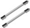 HOMSFOU 1 Paio supporto mobile base per frigorifero piedi regolabili Base per elettrodomestici Lavello stand elettrico pentola pompa base mobile lavatrice base regolabile Metallo Grey