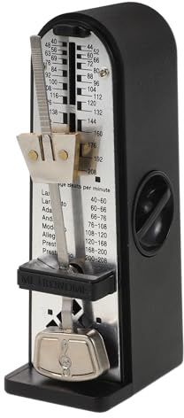 Homoyoyo Mechanisches Metall Metronom aus Klavier Abs und Geige Verbesserung Praktisches zur Rhythmus und Erhöhung des Tempobewusstseins im Musikunterricht