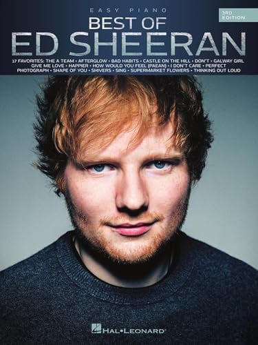 Best of Ed Sheeran - 3rd Edition (Easy Piano)