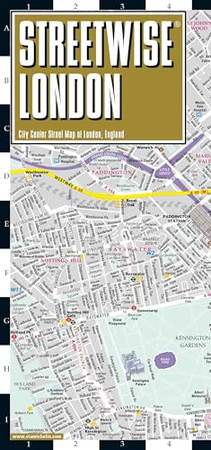 Streetwise London Map: City Center Street Map of London, England (Michelin Maps)