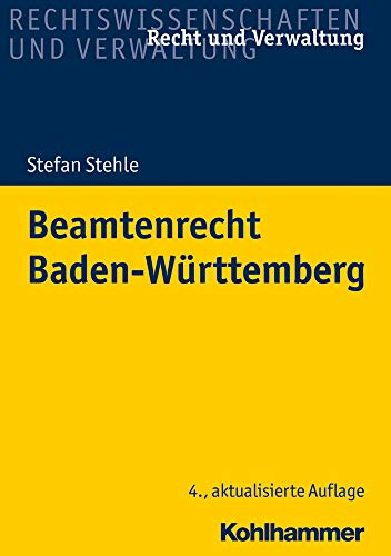 Beamtenrecht Baden-Württemberg (Recht und Verwaltung)