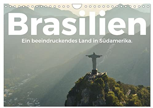 Brasilien - Eine beeindruckendes Land in Südamerika. (Wandkalender 2026 DIN A4 quer), CALVENDO Monatskalender: Tauchen Sie ein in die entzückende Welt von Brasilien. (CALVENDO Orte)