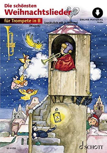 Die schönsten Weihnachtslieder: sehr leicht bearbeitet. 1-2 Trompeten. (Umrüster-Konsolidierung)