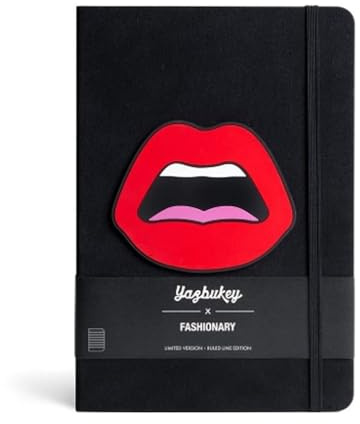 Fashionary X Yazbukey C’est Ahh Red: A5 Ruled Notebook