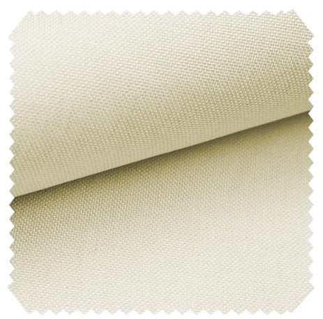 novely® LUSO | Feiner Stoff Polsterstoff Bezugsstoff Möbelstoff | Meterware | 1 lfm (01 Creme)