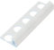 EINSIDE Profili pavimenti e rivestimenti, Profilo jolly ad angolo, Profilo jolly plastica, H 12,5 mm
