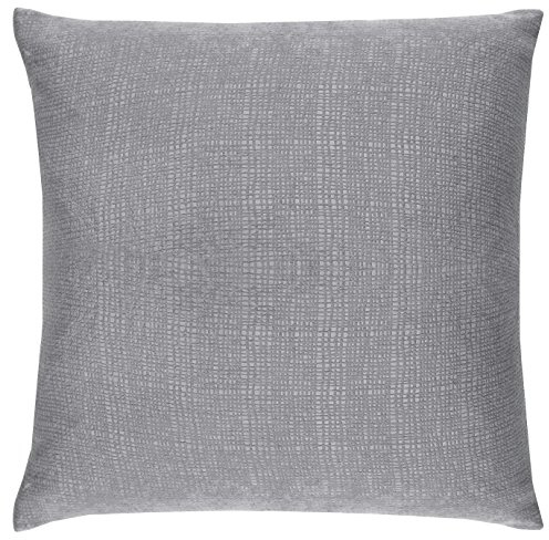 Enhanced Living Matrix Grey Cushion Cover 17 x 17 inch (43x43cm)