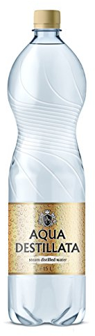 DISTILLED WATER 1,5 L (1500ml)/ 100% Pure Steam Distilled Water/MEDICAL GRADE/TDS 000 ppm/BPA FREE