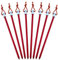 Tent Stakes Pegs 9 inch, Lightweight Aluminum Alloy Tent Canopy Nail for Outdoor Camping, Hiking, Picnic Blanket, Beach Mat, Yard Fence 8 Pack