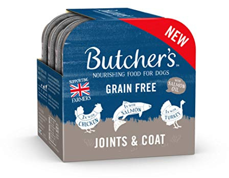 Butchers Joints & Coat Dog Food Trays 4x150g