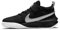 NIKE Unisex Kinder Team Hustle 10 Gs, Zapatillas De Gimnasio, Black Metallic Silver Volt White, 39 EU Solid, Black Metallic Silver Volt White, 39 EU