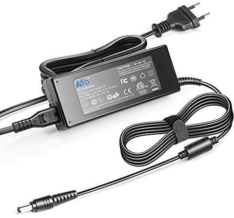 KFD Cargador Portátil 24V Adaptador para Zebra ZD410 ZD420 ZD620 ZXP3 ZD421 ZD621 ZD500 ZD510 GX420d GX420t GK420d GK420t HC100 FSP075-RAAN2 P1076001-006 Impresora de Etiquetas Cable de Alimentación