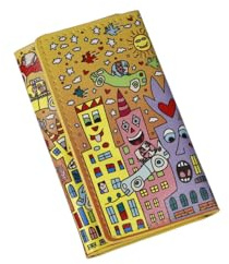 Schlüsseletui Not Getting Around The Traffic Pop Art James Rizzi