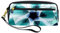 Federmäppchen mit abstraktem Kaleidoskop-Hintergrund, PU-Leder, Schreibwaren-Tasche mit Reißverschluss, für Jungen und Mädchen, Schul- und Bürobedarf