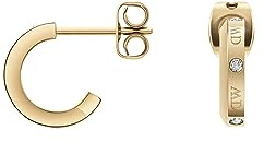 Daniel Wellington Ohrringe aus Edelstahl (316L) und Roségold-Plating, One size, Kein Edelstein