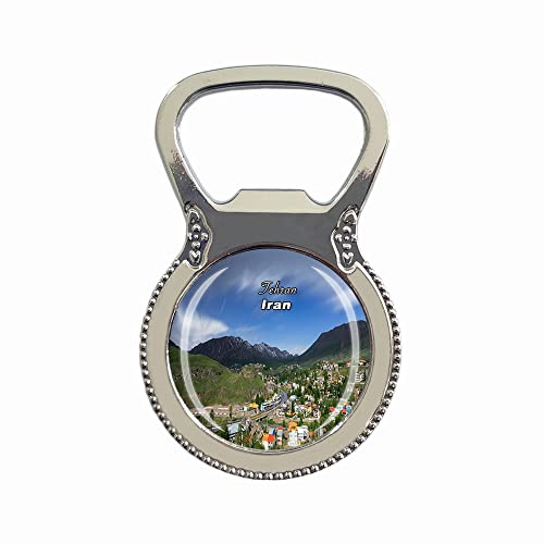 Tehran Iran Fridge Magnet Bottle Opener Tourist Souvenir Gift Collection Refrigerator Magnetic Sticker