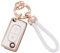 Koaudb Coque de clé de voiture en TPU compatible avec 2 boutons Peugeot 107 207 307 307S 308 407 607 807 3008 5008 Citroen C2 C3 C4 C5 C6 C8 Xsara Flip Folding Key Shell Case Fob (Pgt-2F)