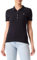 GANT Damen Slim Sheild Cap Sleeve Pique Polo, Black, M